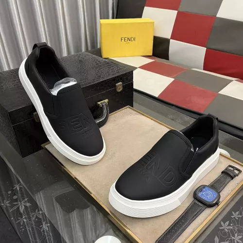 Fendi Casual Shoes For Men #1283624 $76.00 USD, Wholesale Replica Fendi Casual Shoes