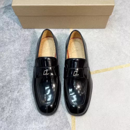 Replica Christian Louboutin Leather Shoes For Men #1283643 $108.00 USD for Wholesale