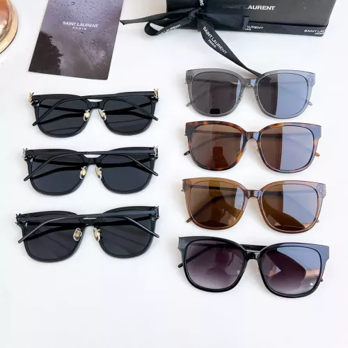 Replica Yves Saint Laurent YSL AAA Quality Sunglasses #1283860 $56.00 USD for Wholesale