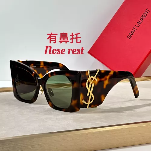 Yves Saint Laurent YSL AAA Quality Sunglasses #1283875 $64.00 USD, Wholesale Replica Yves Saint Laurent YSL AAA Quality Sunglasses