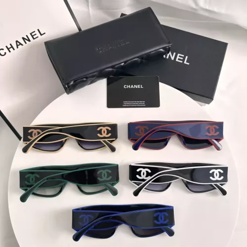 Replica Chanel AAA Quality Sunglasses #1283936 $45.00 USD for Wholesale