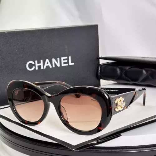 Chanel AAA Quality Sunglasses #1283942 $45.00 USD, Wholesale Replica Chanel AAA Quality Sunglasses