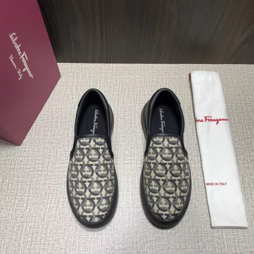 Replica Salvatore Ferragamo Casual Shoes For Men #1283951 $64.00 USD for Wholesale