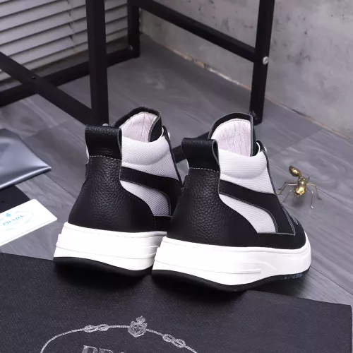 Replica Prada High Top Shoes For Men #1283956 $85.00 USD for Wholesale