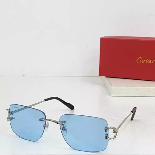 Cartier AAA Quality Sunglassess #1283981 $45.00 USD, Wholesale Replica Cartier AAA Quality Sunglassess