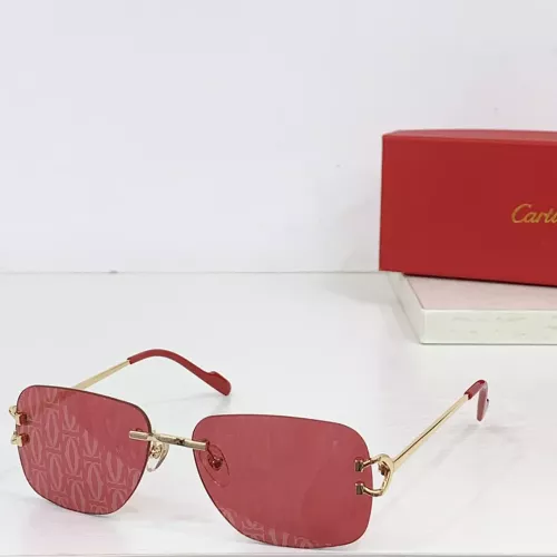 Cartier AAA Quality Sunglassess #1283982 $45.00 USD, Wholesale Replica Cartier AAA Quality Sunglassess