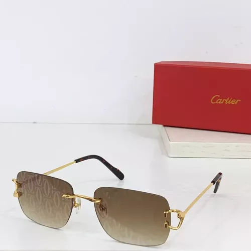 Cartier AAA Quality Sunglassess #1283985 $45.00 USD, Wholesale Replica Cartier AAA Quality Sunglassess