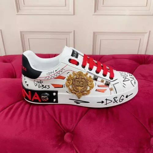 Replica Dolce & Gabbana D&G Casual Shoes For Women #1284026 $115.00 USD for Wholesale