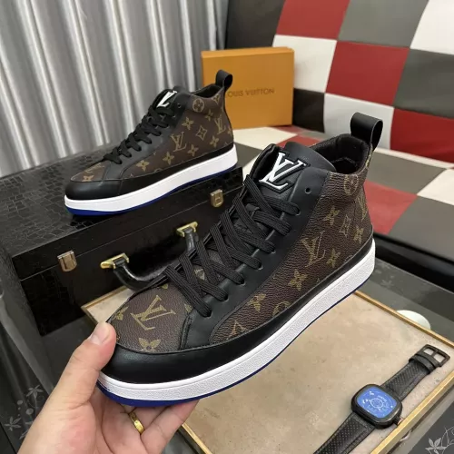 Replica Louis Vuitton High Tops Shoes For Men #1284059 $76.00 USD for Wholesale