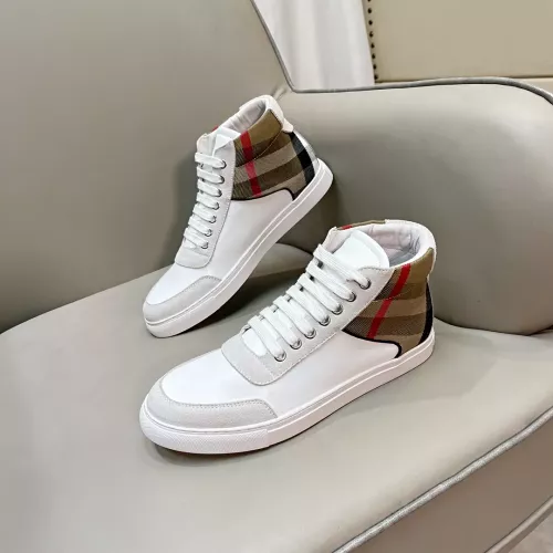 Burberry High Tops Shoes For Men #1284079 $82.00 USD, Wholesale Replica Burberry High Tops Shoes