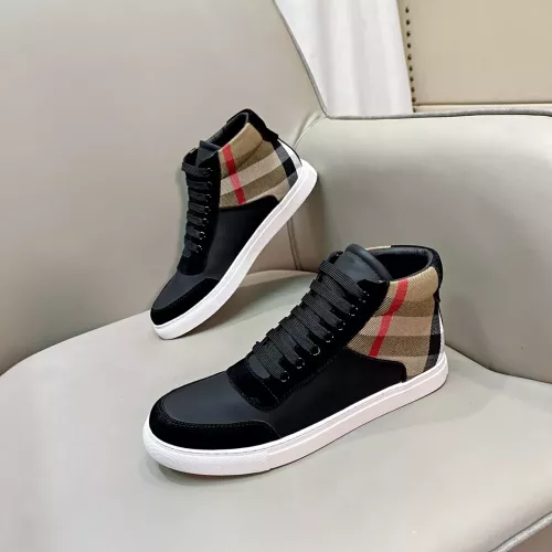 Burberry High Tops Shoes For Men #1284080 $82.00 USD, Wholesale Replica Burberry High Tops Shoes