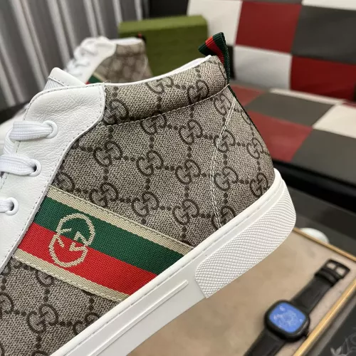 Replica Gucci High Tops Shoes For Men #1284098 $76.00 USD for Wholesale