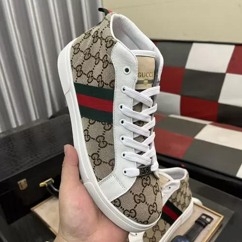 Replica Gucci High Tops Shoes For Men #1284123 $76.00 USD for Wholesale