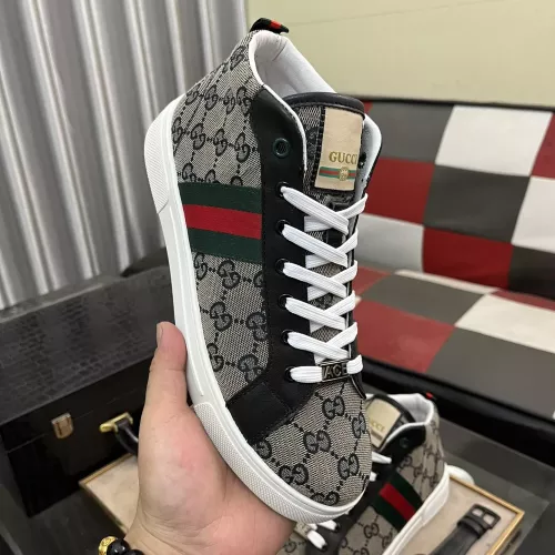 Replica Gucci High Tops Shoes For Men #1284124 $76.00 USD for Wholesale