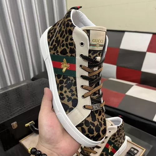 Replica Gucci High Tops Shoes For Men #1284125 $76.00 USD for Wholesale