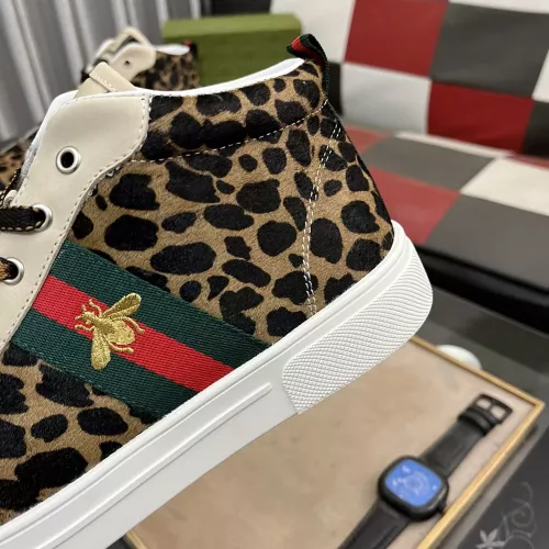 Replica Gucci High Tops Shoes For Men #1284125 $76.00 USD for Wholesale