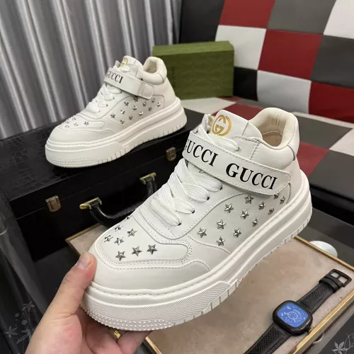 Replica Gucci High Tops Shoes For Men #1284147 $102.00 USD for Wholesale