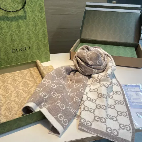 Replica Gucci Scarf For Women #1284162 $64.00 USD for Wholesale