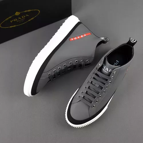 Replica Prada High Top Shoes For Men #1284227 $82.00 USD for Wholesale