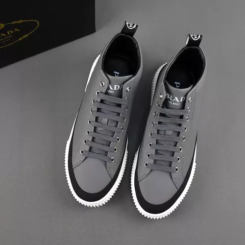 Replica Prada High Top Shoes For Men #1284227 $82.00 USD for Wholesale