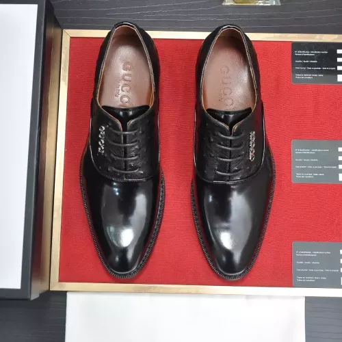 Replica Gucci Oxfords Shoes For Men #1284297 $85.00 USD for Wholesale