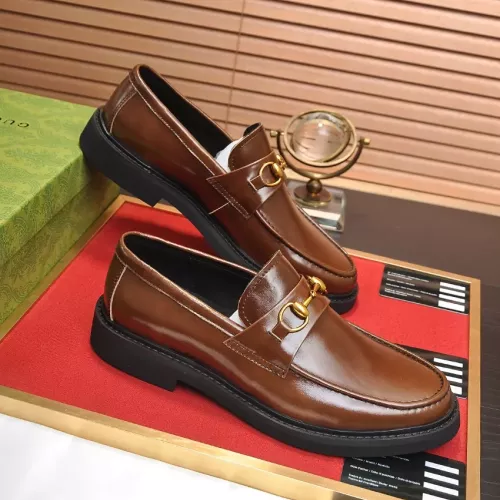 Replica Gucci Oxfords Shoes For Men #1284298 $98.00 USD for Wholesale