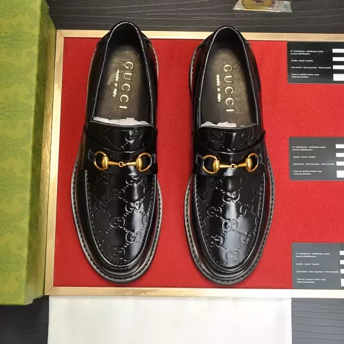 Replica Gucci Oxfords Shoes For Men #1284301 $98.00 USD for Wholesale