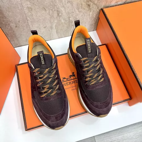 Replica Hermes Casual Shoes For Men #1284309 $112.00 USD for Wholesale