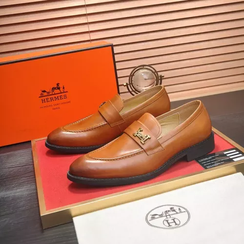 Hermes Leather Shoes For Men #1284343 $88.00 USD, Wholesale Replica Hermes Leather Shoes