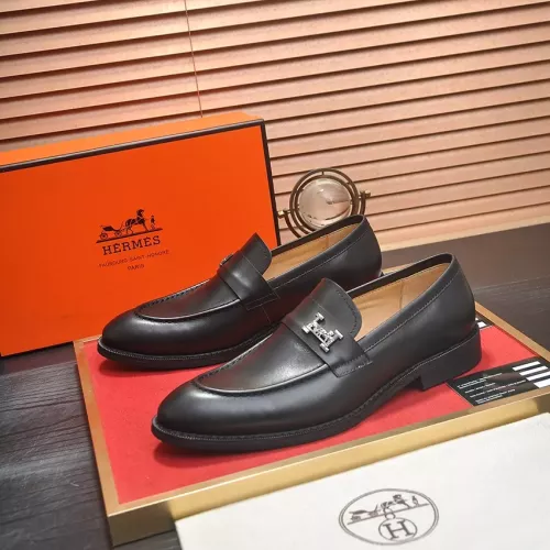 Hermes Leather Shoes For Men #1284344 $88.00 USD, Wholesale Replica Hermes Leather Shoes