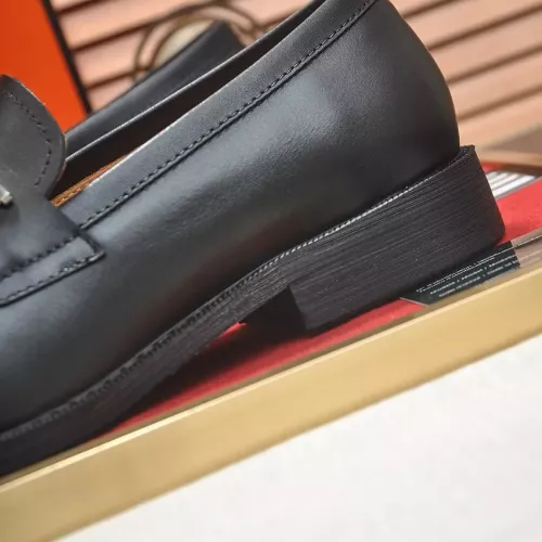 Replica Hermes Leather Shoes For Men #1284344 $88.00 USD for Wholesale