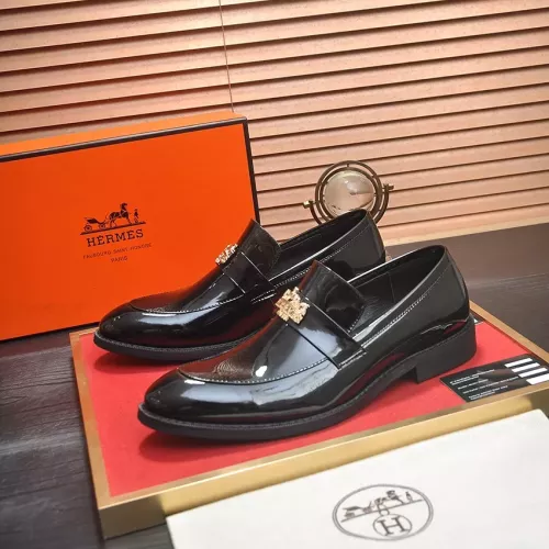 Hermes Leather Shoes For Men #1284346 $88.00 USD, Wholesale Replica Hermes Leather Shoes