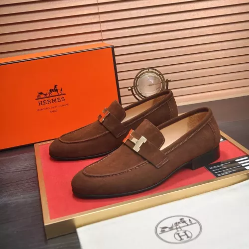 Hermes Leather Shoes For Men #1284350 $96.00 USD, Wholesale Replica Hermes Leather Shoes