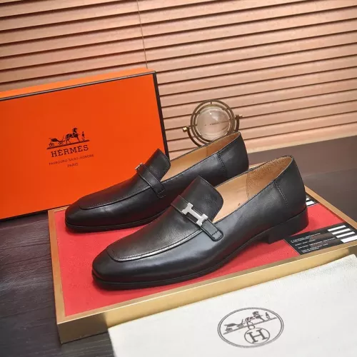 Hermes Leather Shoes For Men #1284355 $96.00 USD, Wholesale Replica Hermes Leather Shoes