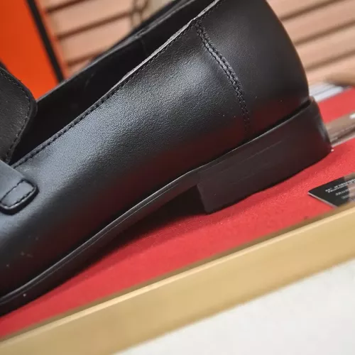 Replica Hermes Leather Shoes For Men #1284356 $96.00 USD for Wholesale