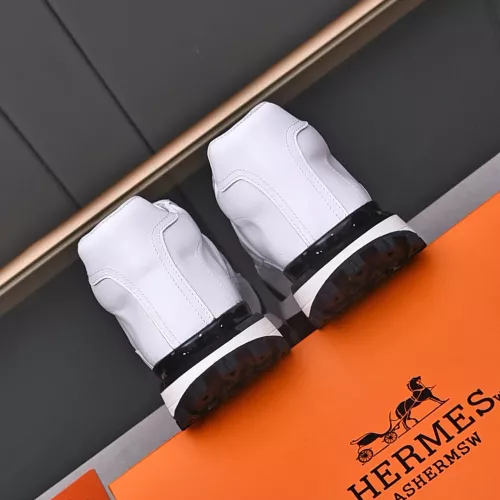 Replica Hermes High Tops Shoes For Men #1284438 $88.00 USD for Wholesale