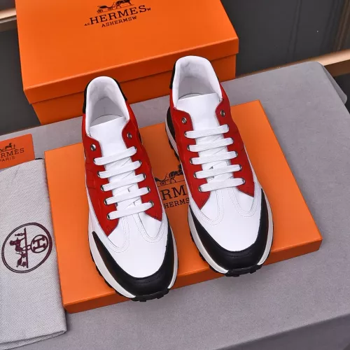 Replica Hermes High Tops Shoes For Men #1284439 $88.00 USD for Wholesale