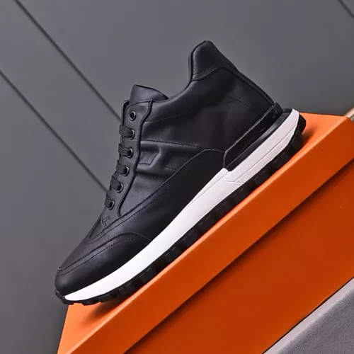 Replica Hermes High Tops Shoes For Men #1284442 $88.00 USD for Wholesale