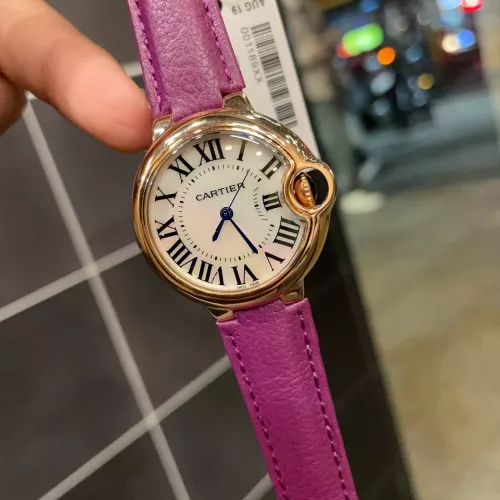 Cartier AAA Quality Watches For Women #1284443 $118.00 USD, Wholesale Replica Cartier AAA Quality Watches