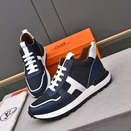 Hermes High Tops Shoes For Men #1284446 $88.00 USD, Wholesale Replica Hermes High Tops Shoes