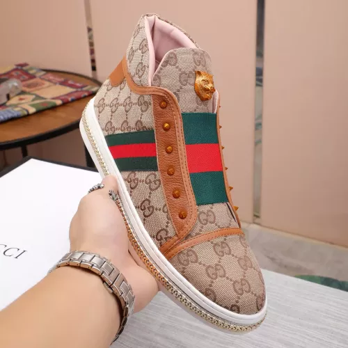 Replica Gucci High Tops Shoes For Men #1284548 $80.00 USD for Wholesale