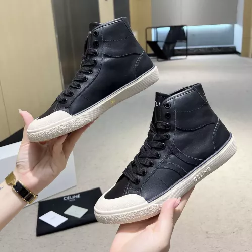 Celine High Top Shoes For Men #1284607 $98.00 USD, Wholesale Replica Celine High Top Shoes