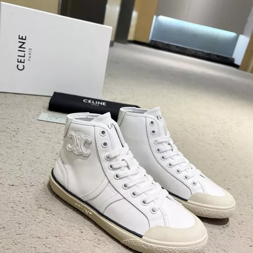 Replica Celine High Top Shoes For Women #1284610 $98.00 USD for Wholesale