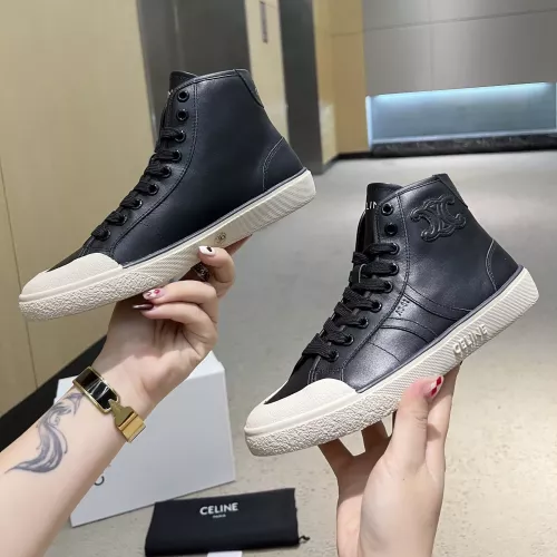 Celine High Top Shoes For Men #1284611 $98.00 USD, Wholesale Replica Celine High Top Shoes