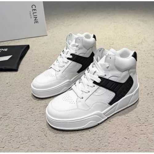 Celine High Top Shoes For Men #1284615 $108.00 USD, Wholesale Replica Celine High Top Shoes