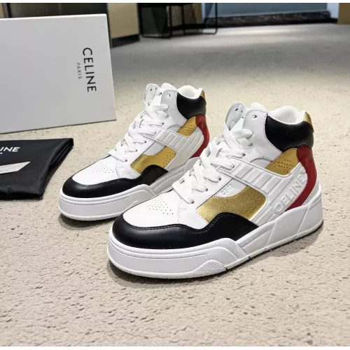 Celine High Top Shoes For Men #1284617 $108.00 USD, Wholesale Replica Celine High Top Shoes