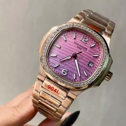 Replica Patek Philippe AAA Quality Watches For Women #1284628 $180.00 USD for Wholesale