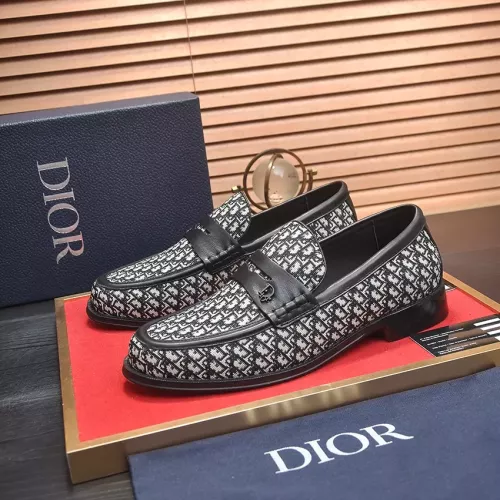 Christian Dior Leather Shoes For Men #1284756 $100.00 USD, Wholesale Replica Christian Dior Leather Shoes