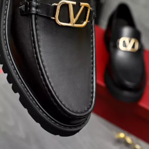 Replica Valentino Leather Shoes For Men #1284760 $82.00 USD for Wholesale