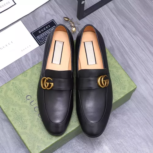 Replica Gucci Oxfords Shoes For Men #1284775 $88.00 USD for Wholesale